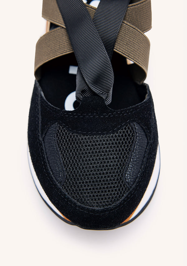 SNEAKERS NERE TIPO ESPADRILLAS DA DONNA SETTALA 