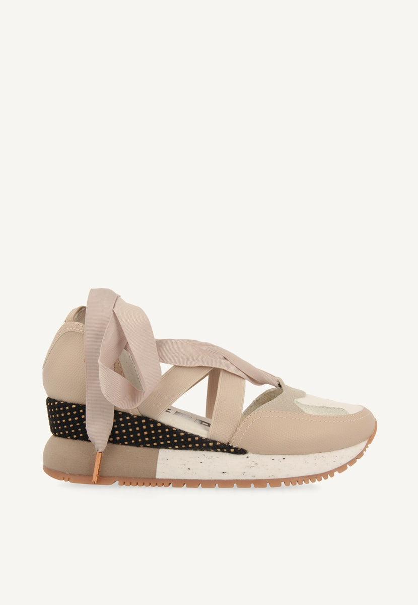 MULTICOLORED ESPADRILLE SNEAKERS FOR WOMEN PLANIGA