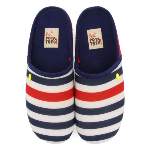 MULTICOLOR HOT POTATOES SLIPPERS LASCANO