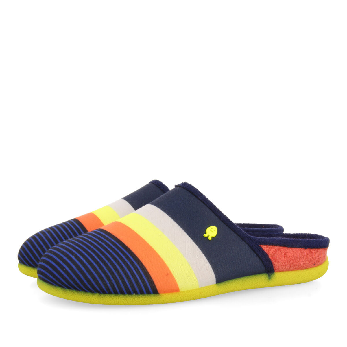 MUTICOLORED HOT POTATOES SLIPPERS MOLVE