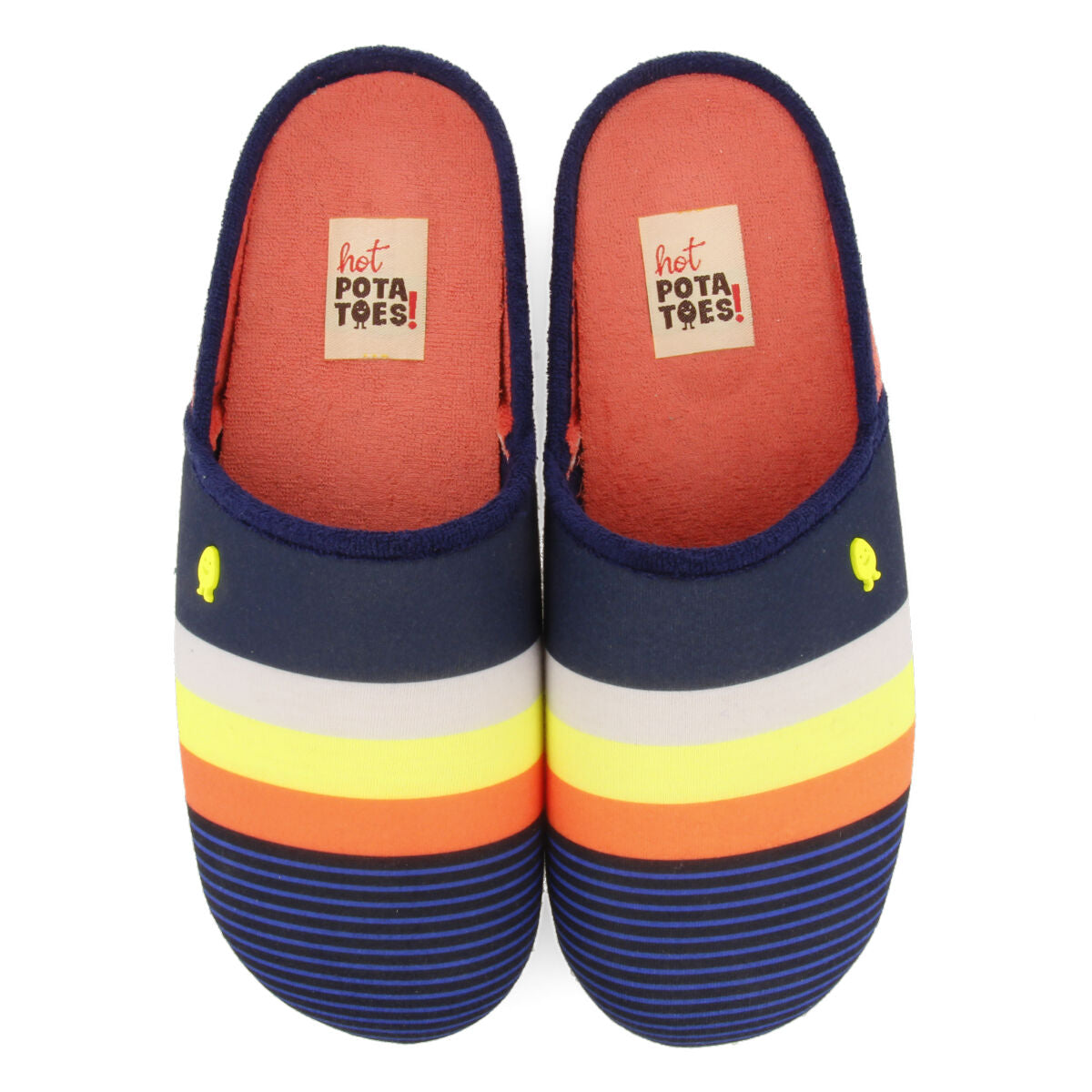 MUTICOLORED HOT POTATOES SLIPPERS MOLVE