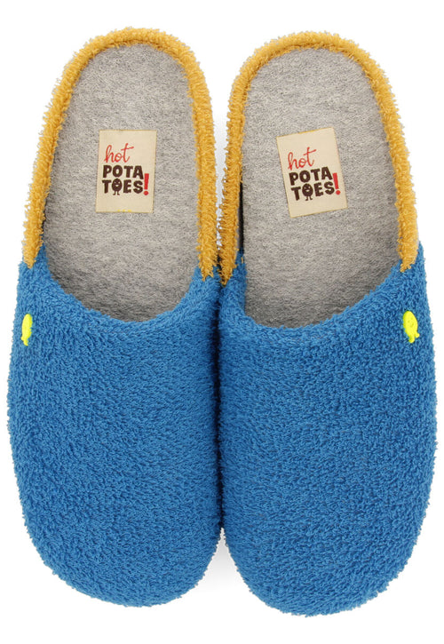 BAURU BLU SLIPPERS