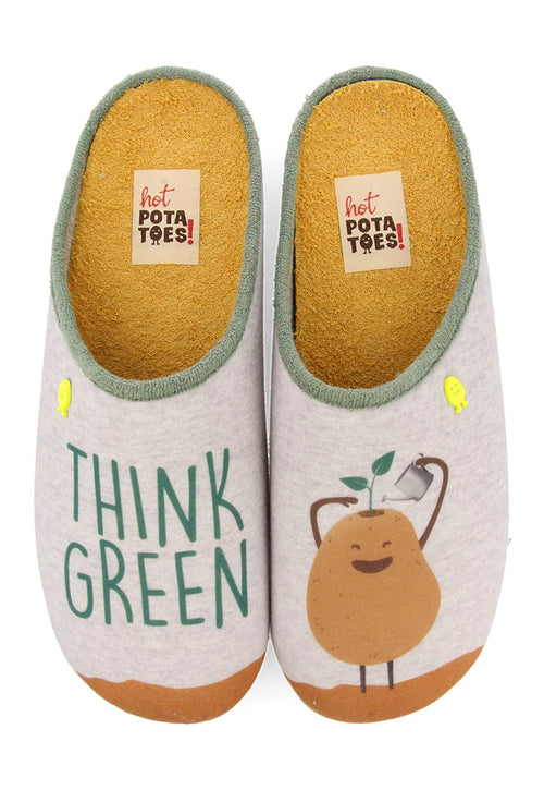 GREY HOT POTATOES SLIPPERS CUDAHY