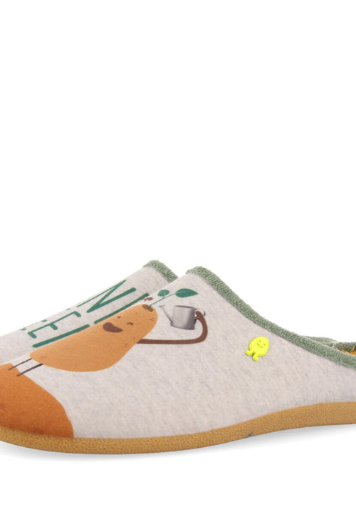 GREY HOT POTATOES SLIPPERS MONETTA
