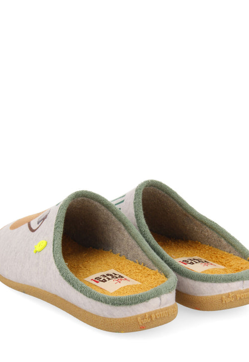 GREY HOT POTATOES SLIPPERS MONETTA