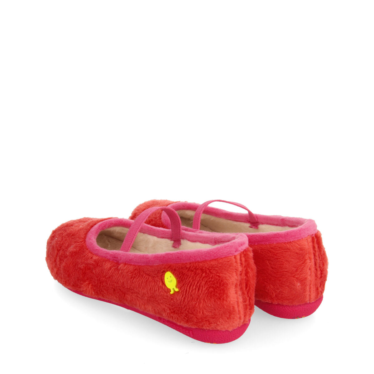 Risca coral ballet flat-style children's slippers from the hot potatoes collection
