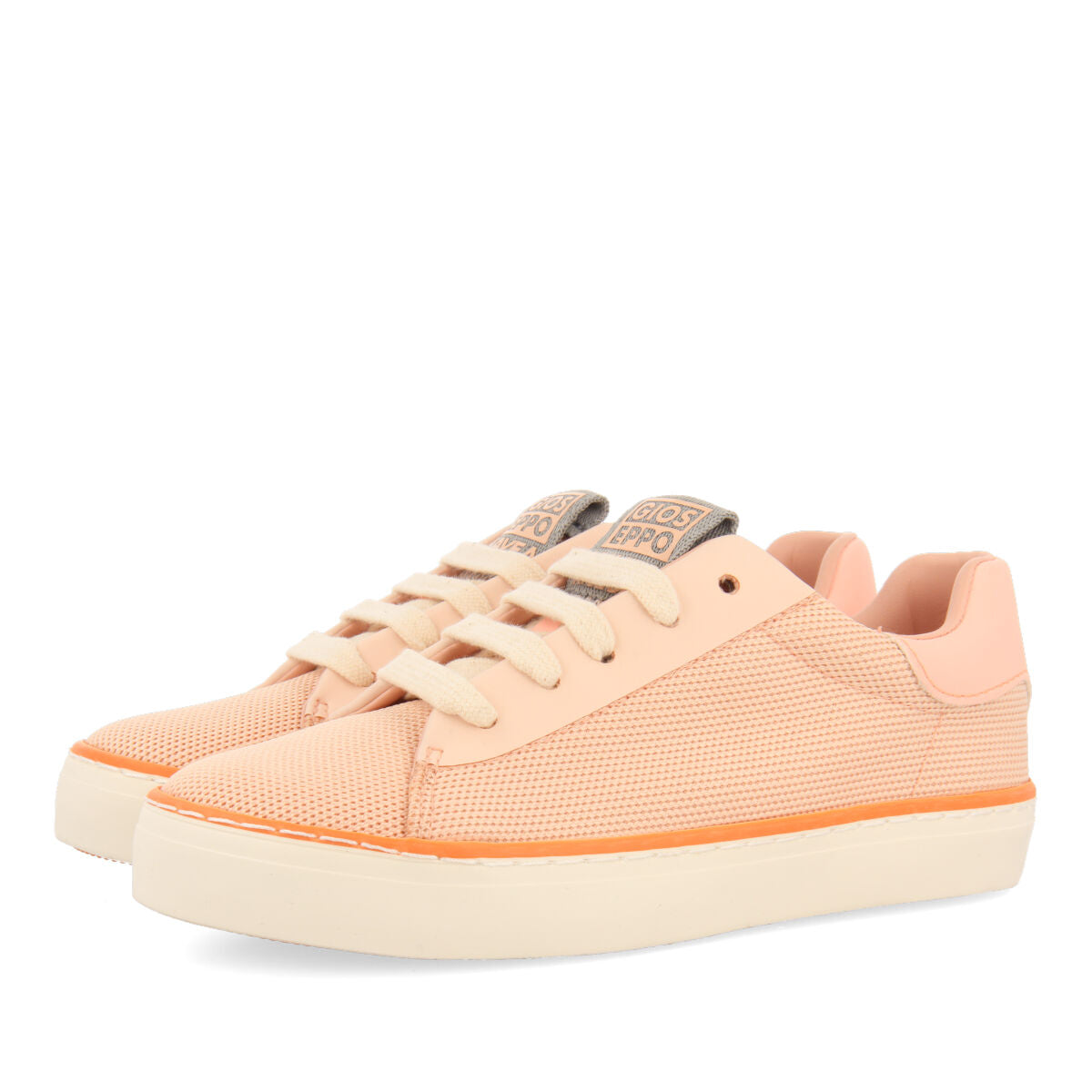 Afidnas girls coral sneakers
