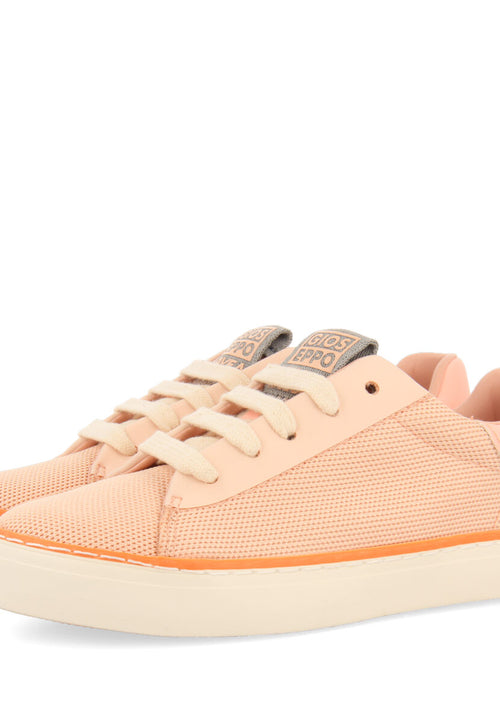 Sneakers color coral para niña afidnas