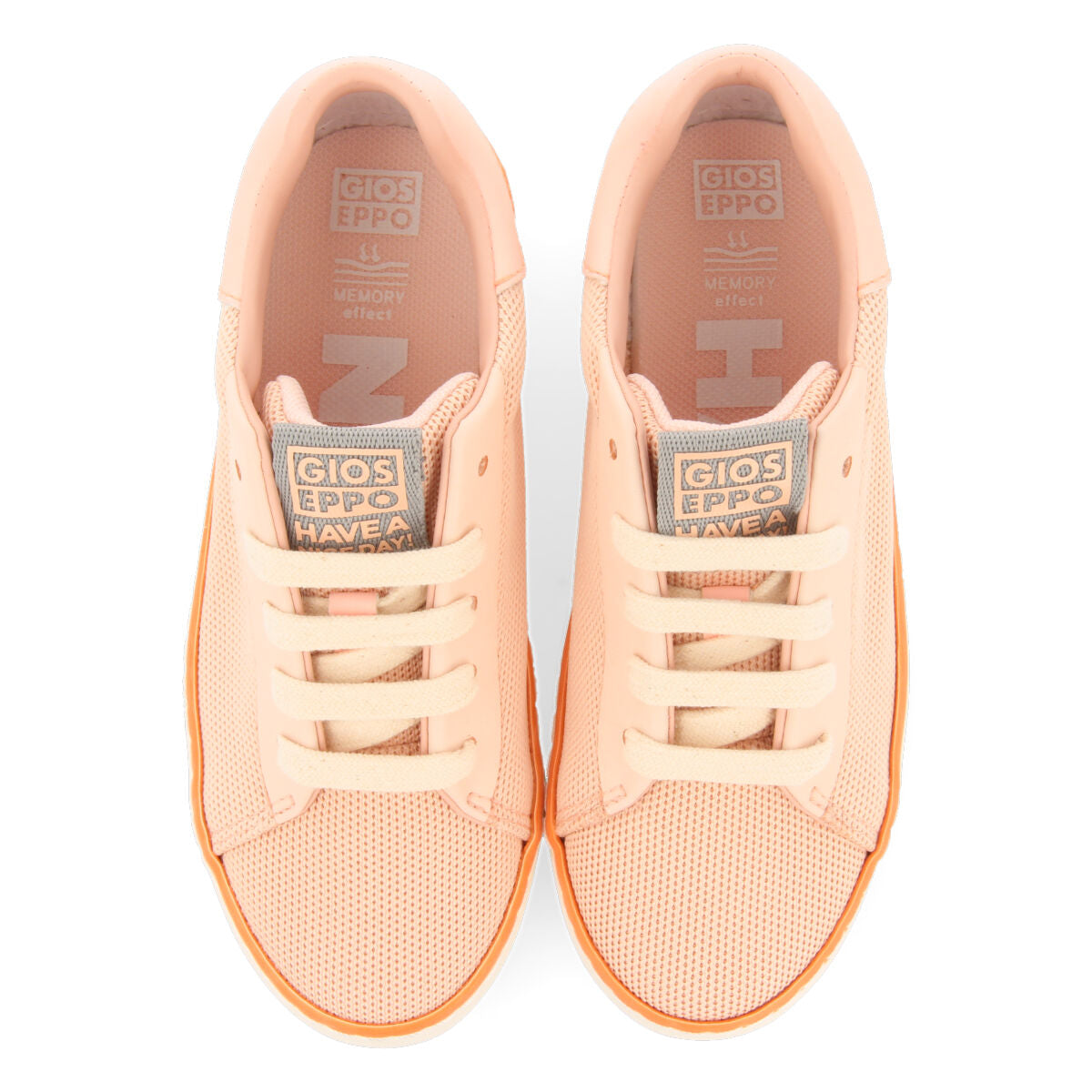 Afidnas girls coral sneakers