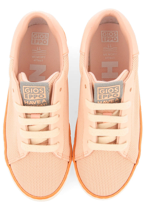 Sneakers color coral para niña afidnas