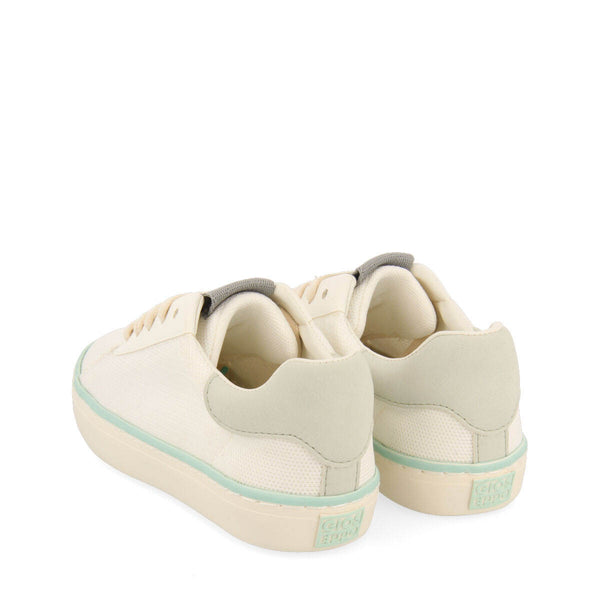 Afidnas girls off white sneakers