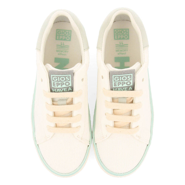 Afidnas girls off white sneakers