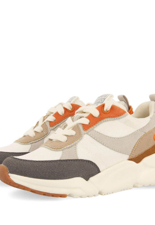 Resende boys off white sneakers with high soles