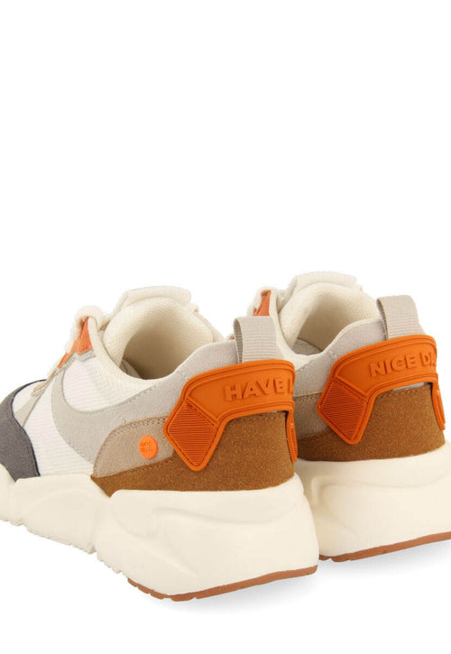 Resende boys off white sneakers with high soles