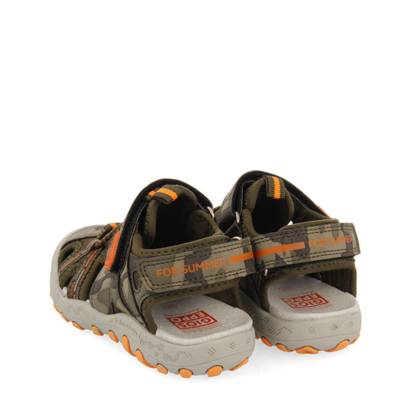 Mautes boys camouflage sports sandals