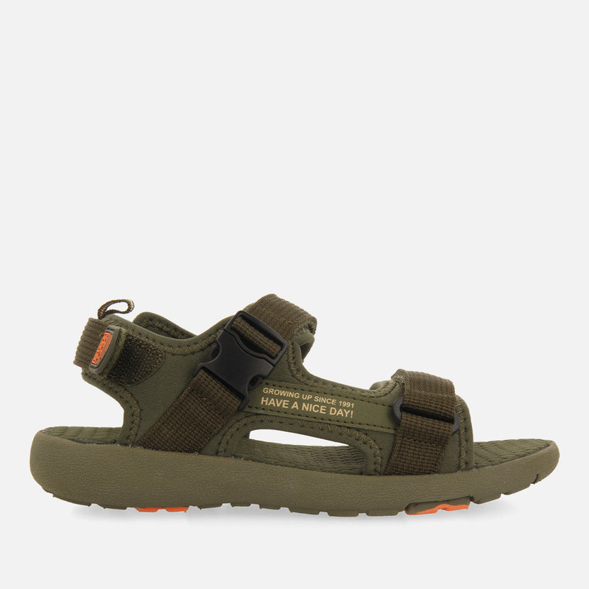Yaviza boys khaki sports sandals