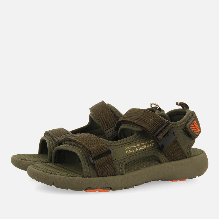 Yaviza boys khaki sports sandals
