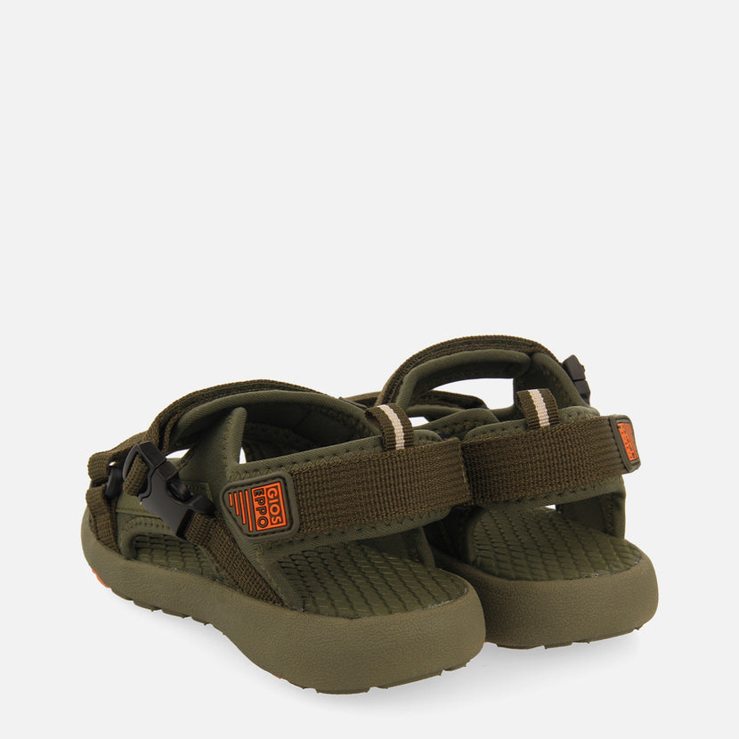 Yaviza boys khaki sports sandals