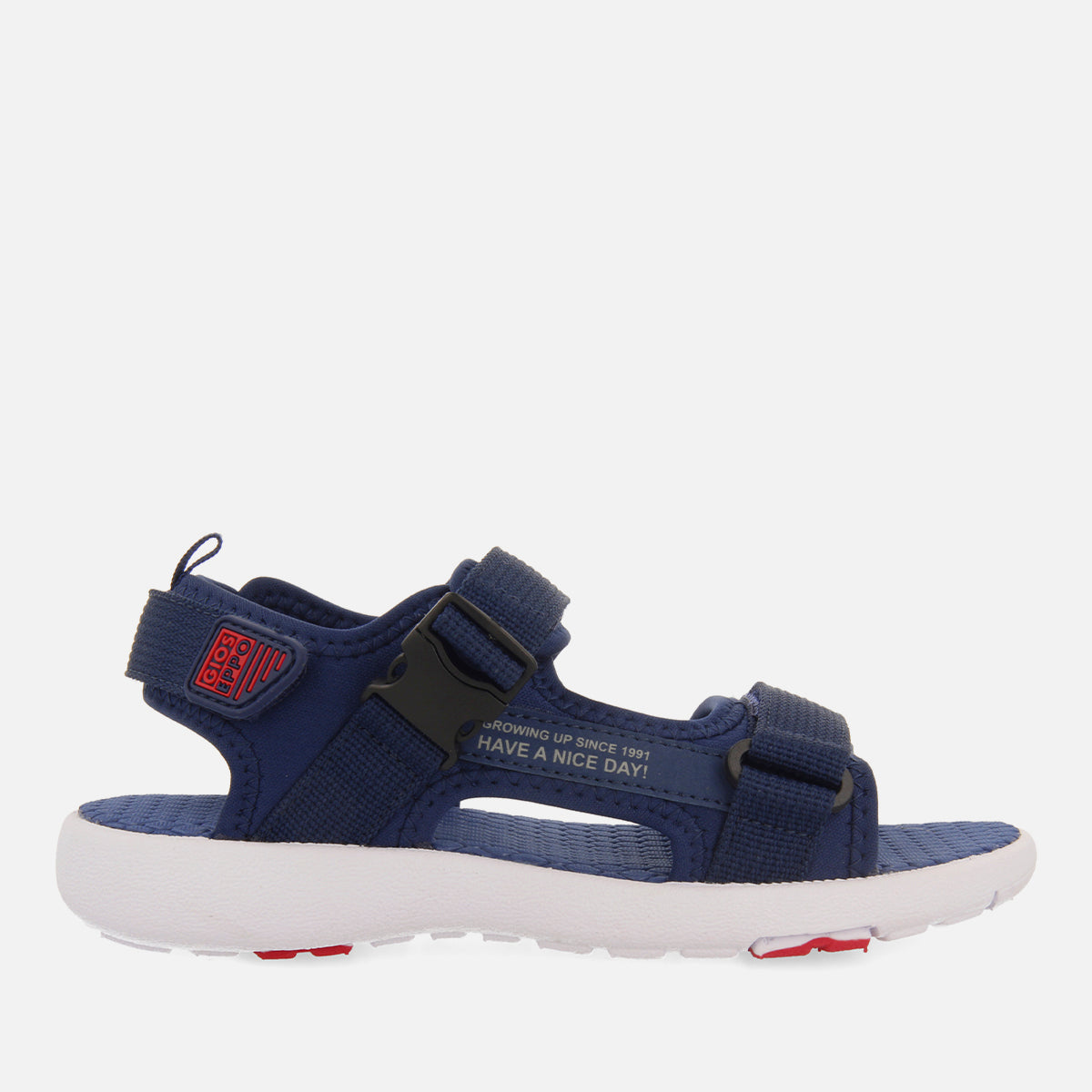 Sandali blu navy dal tocco sportivo da bambino yaviza