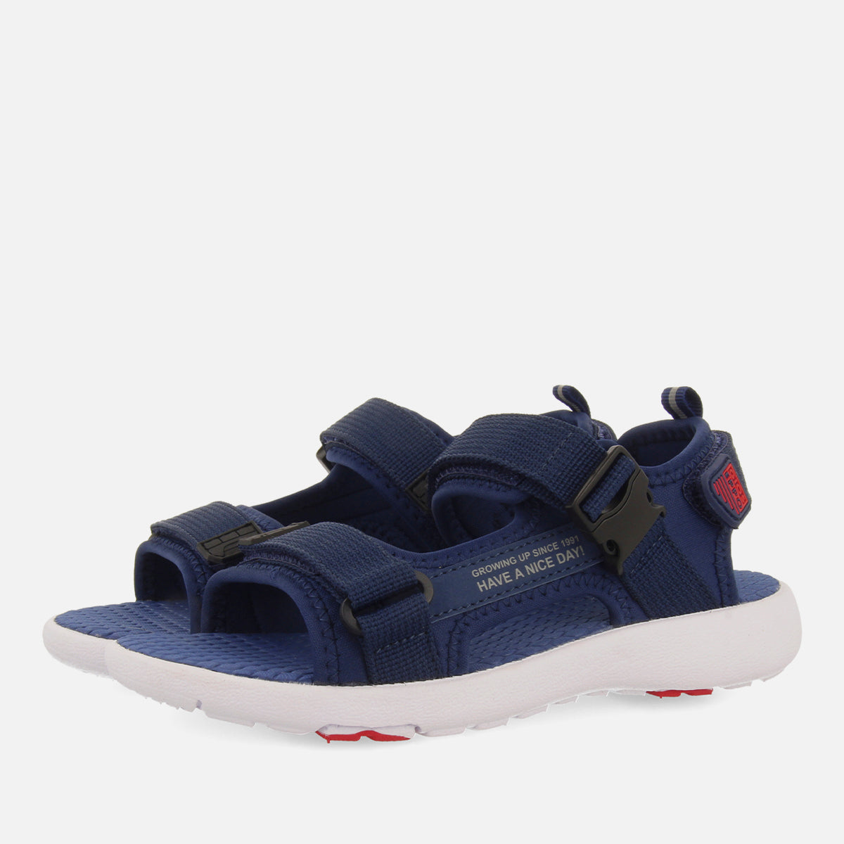 Sandali blu navy dal tocco sportivo da bambino yaviza