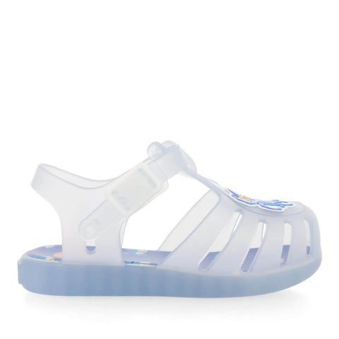 ACOUA BABIES BLUE JELLY SANDALS WITH OCTOPUS DESIGN