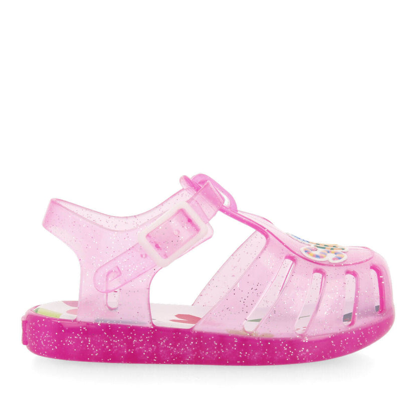 Prehy babies fuchsia sunny jelly sandals