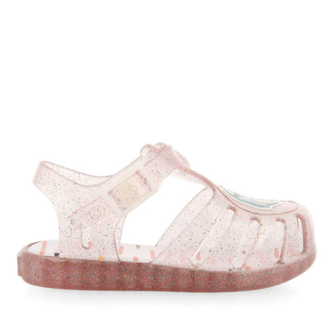 SOSUA BABIESINK JELLY SANDALS WITH UNICORN FISH DESIGN