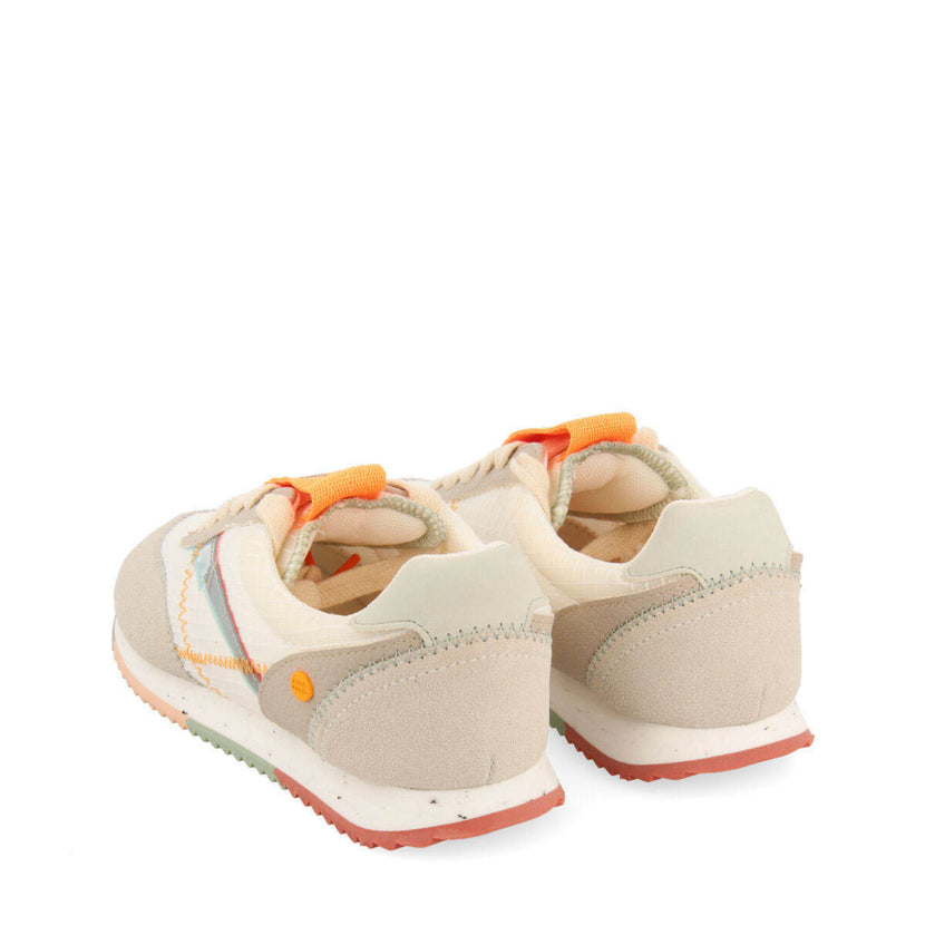 Sneakers blancas con texturas para mujer arbent 