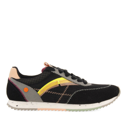 SNEAKERS NEGRAS CON TEXTURAS PARA MUJER ARBENT 