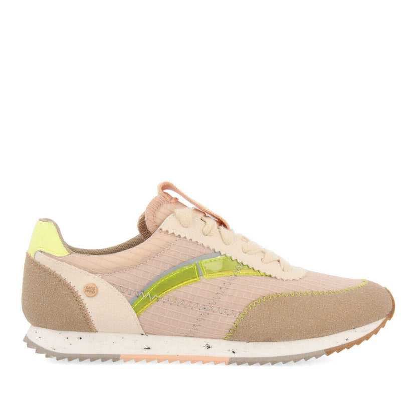 Sneakers rosa con texturas para mujer arbent 