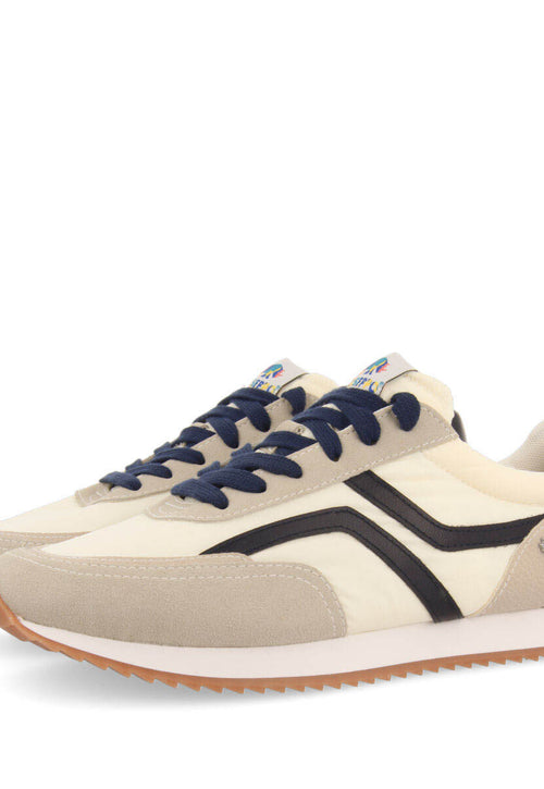 Sneakers beige retro para hombre anould