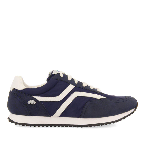 Anould men's navy blue retro sneakers