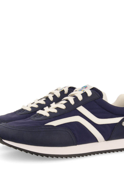 Sneakers retro azul marino para hombre anould