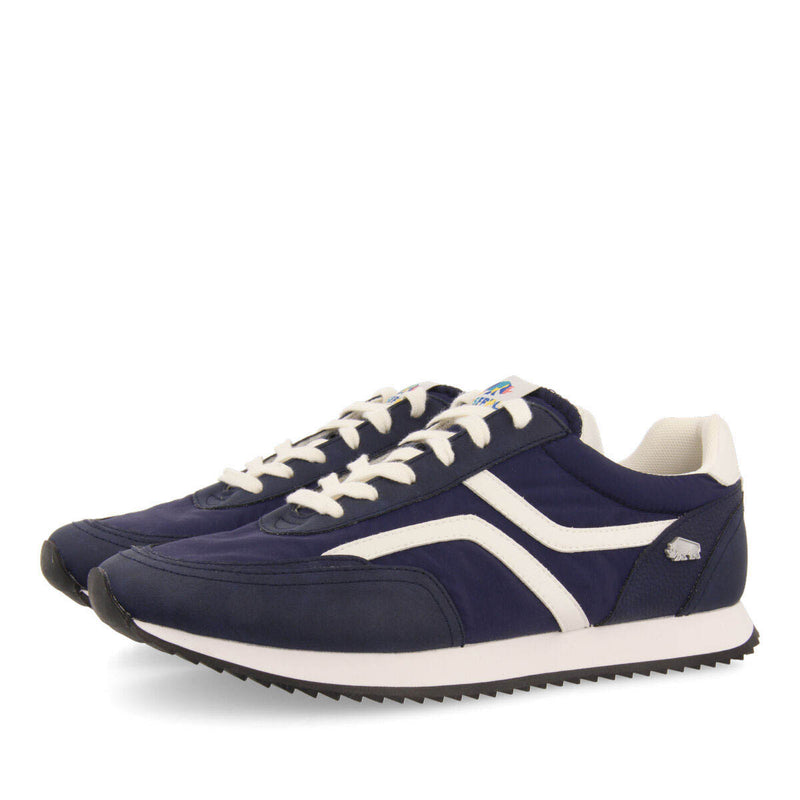 Anould men's navy blue retro sneakers