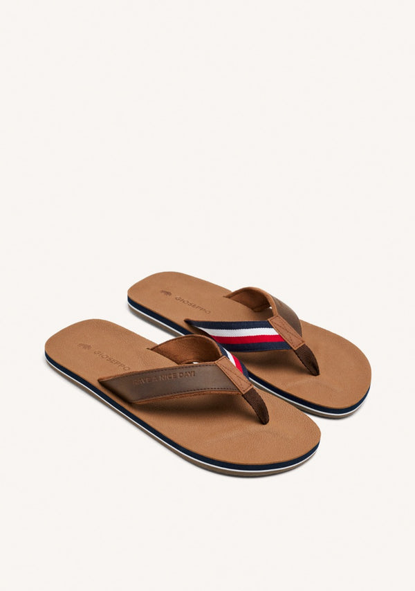 Thelus men's brown sandals