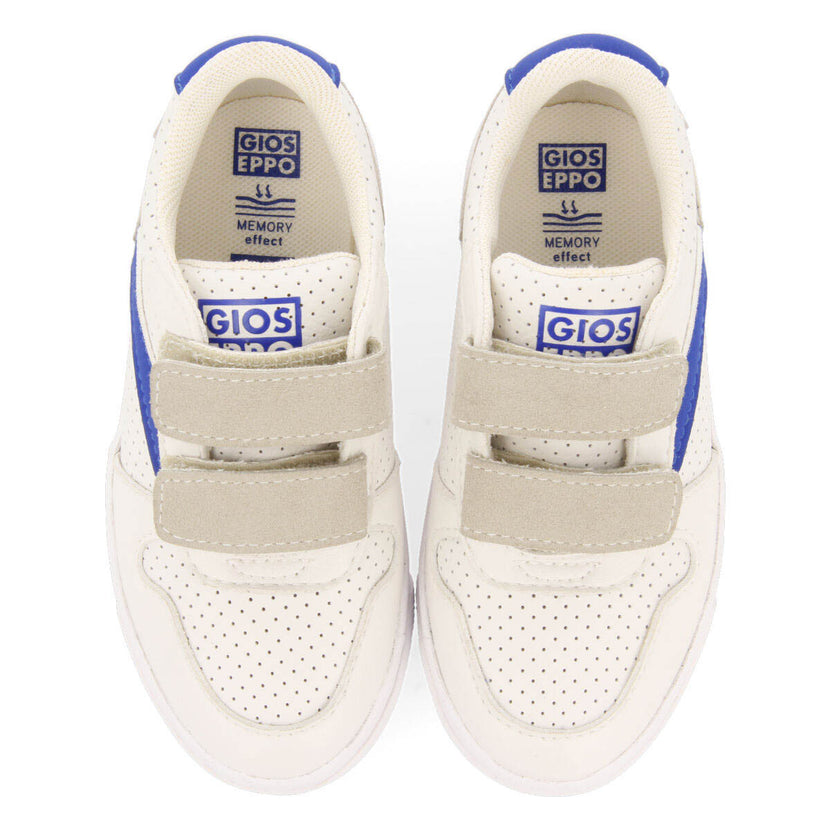 Nezel boys blue sneakers with adjustable strap