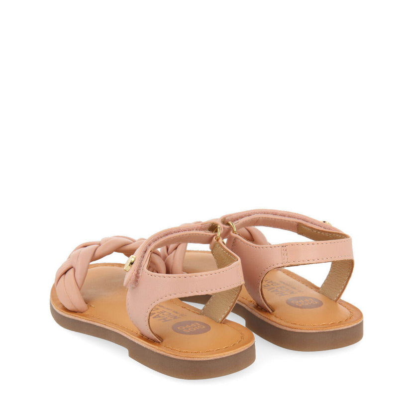 Ingai girlsinklaited leather sandals