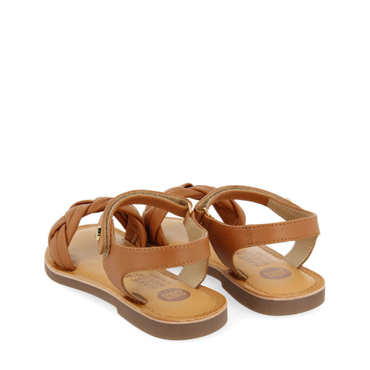 Lalande girls tanlaited leather sandals