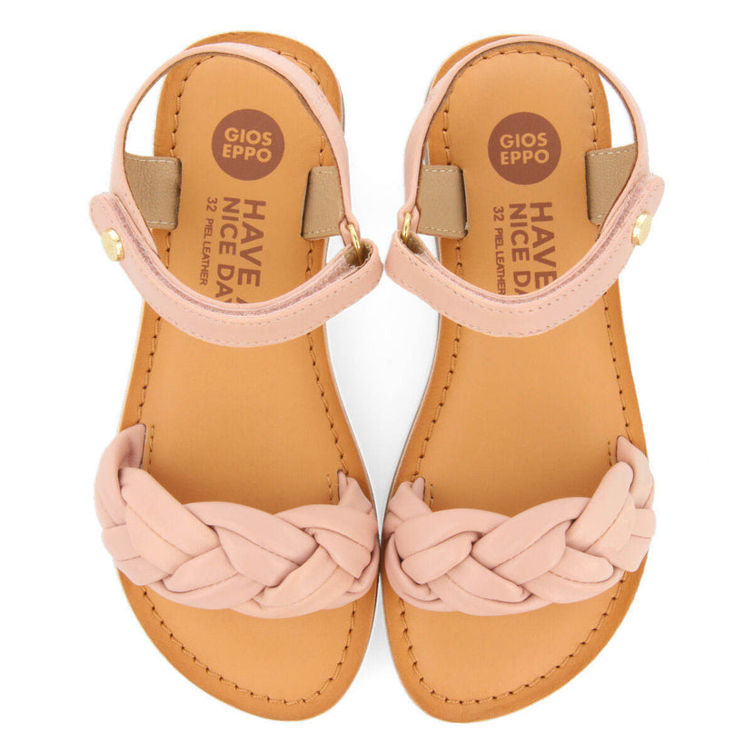 Lalande girlsinklaited leather sandals
