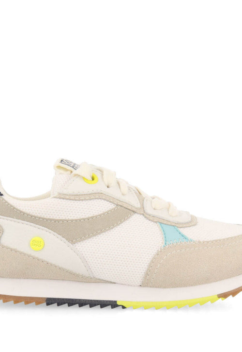 Ganthier boys white retro sneakers