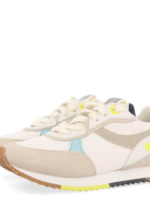 Ganthier boys white retro sneakers