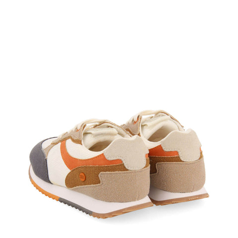 GANTHIER BOYS OFF WHITE RETRO SNEAKERS