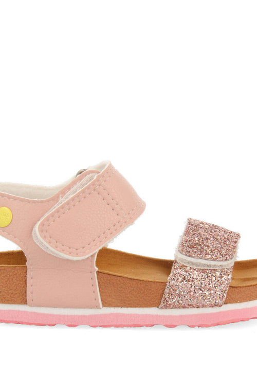 Chanclas bio multicolor con detalle brillante para niña butuan