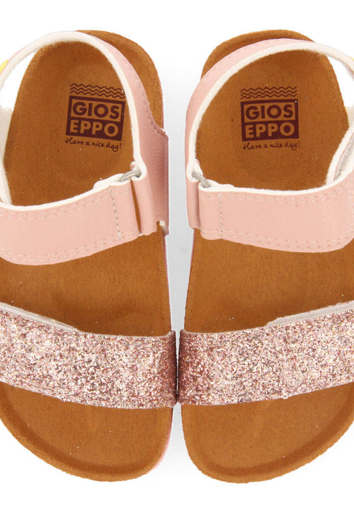 Chanclas bio multicolor con detalle brillante para niña butuan