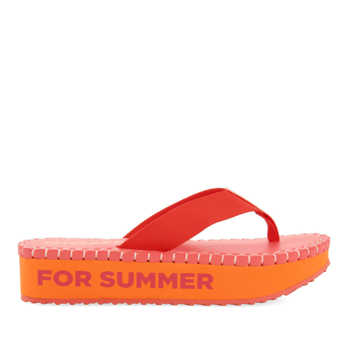 Verton women's coral sandals with straps and light soles