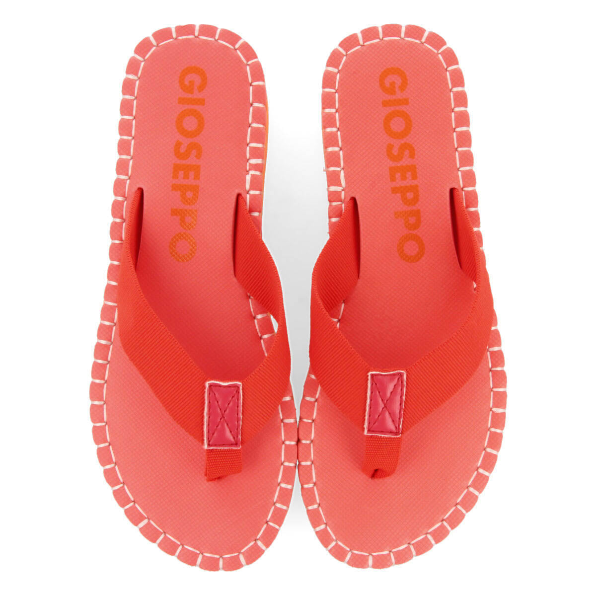 Verton women's coral sandals with straps and light soles