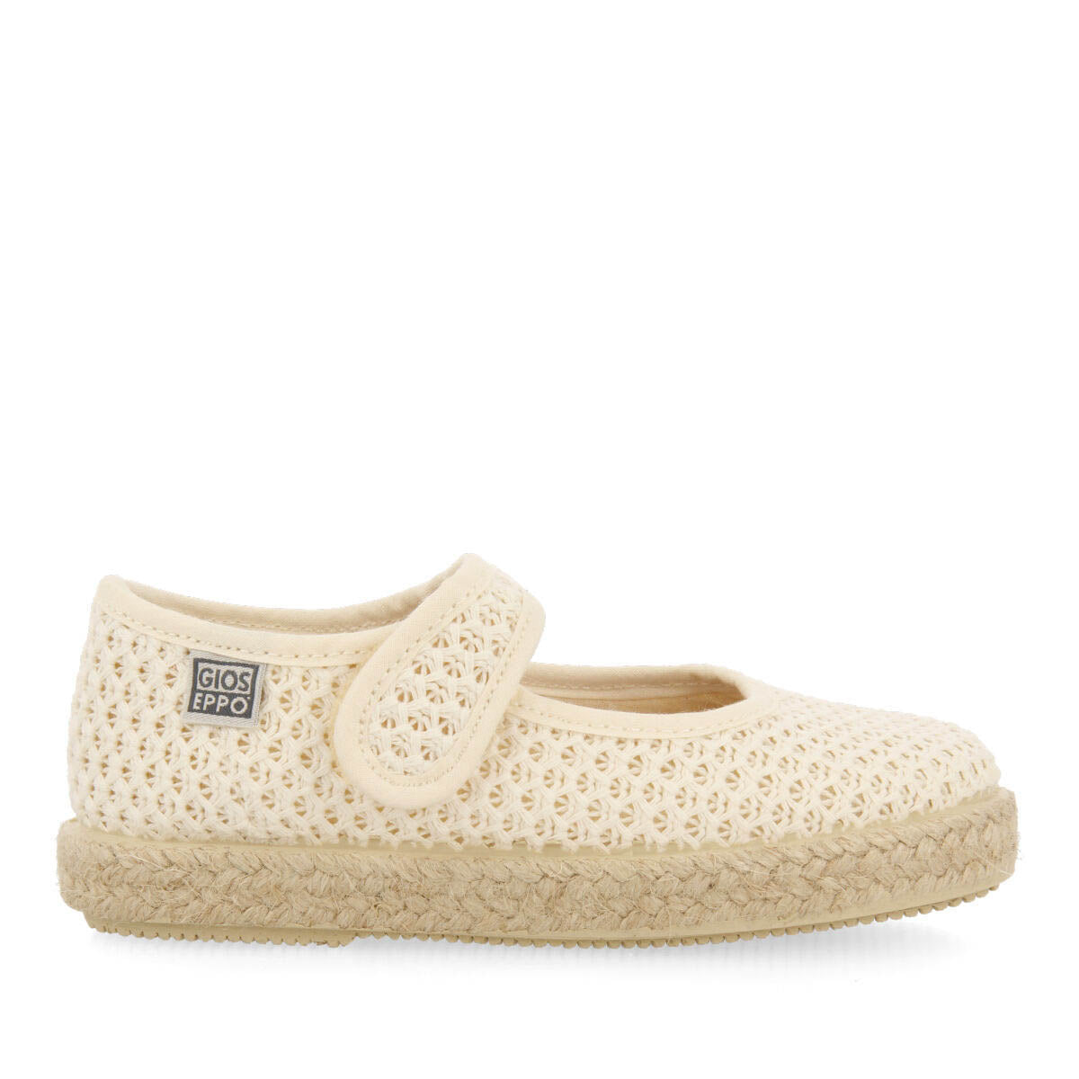 Seine babies beige mesh espadrilles