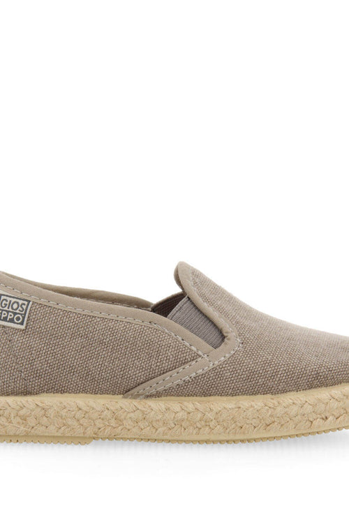 Espadrillas grigie con elastici sui lati da bambino orizaba