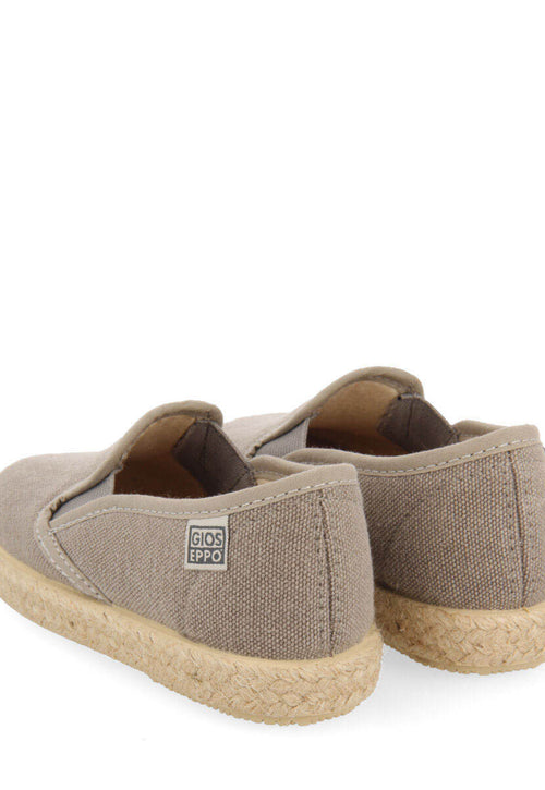 Espadrillas grigie con elastici sui lati da bambino orizaba