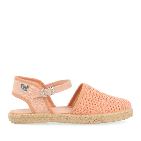 ESPADRILLES ROSES À RÉSILLE POUR FILLE BERIZAL